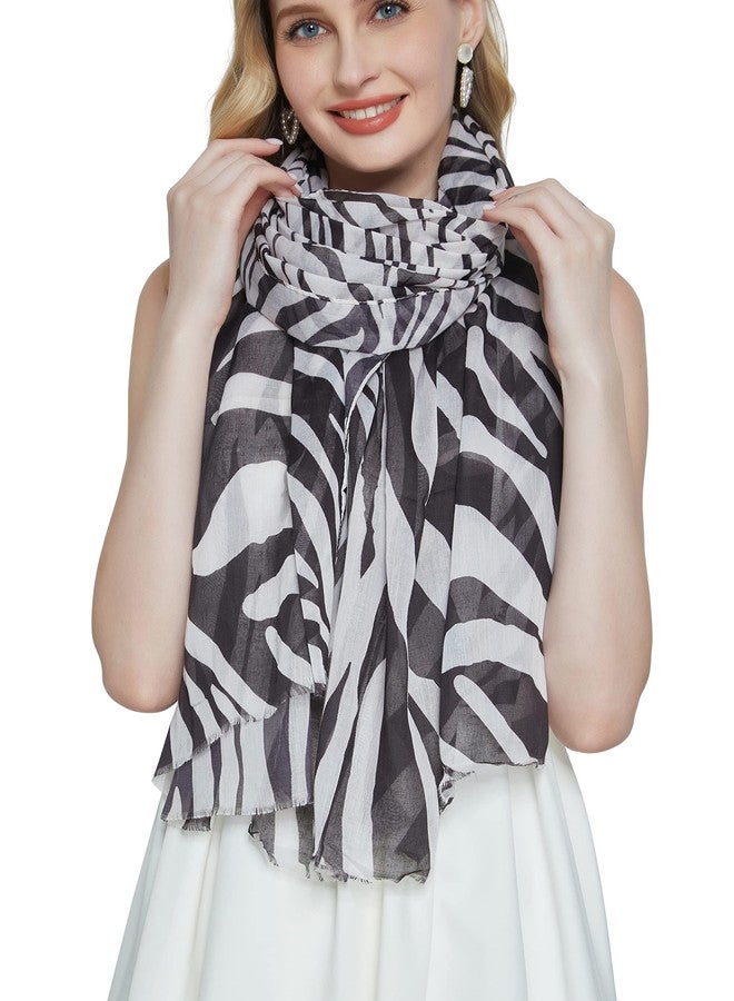 PANTONIGHT Scarf for Women Lightweight Print Fashion for Spring Fall Winter Scarves Shawl Wrap… - Image 1