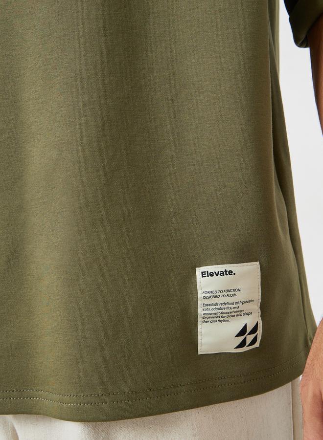 Styli Men Boxy Heavy Jersey Stretch Interlock T-Shirt - Image 3