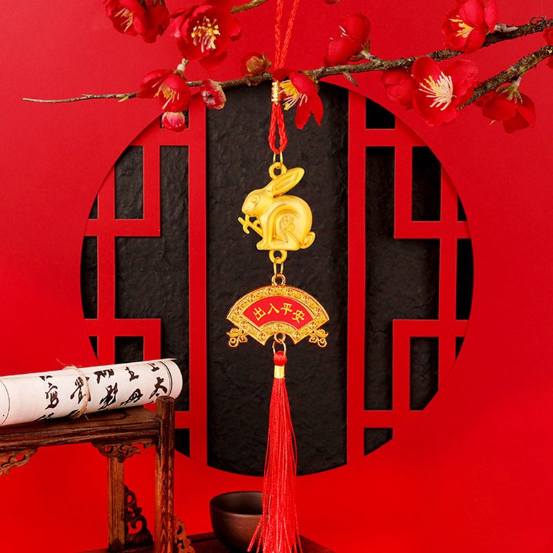 6pcs Traditional Hanging Ornaments Bonsai Ornaments Door Hanging Ornaments - Image 2
