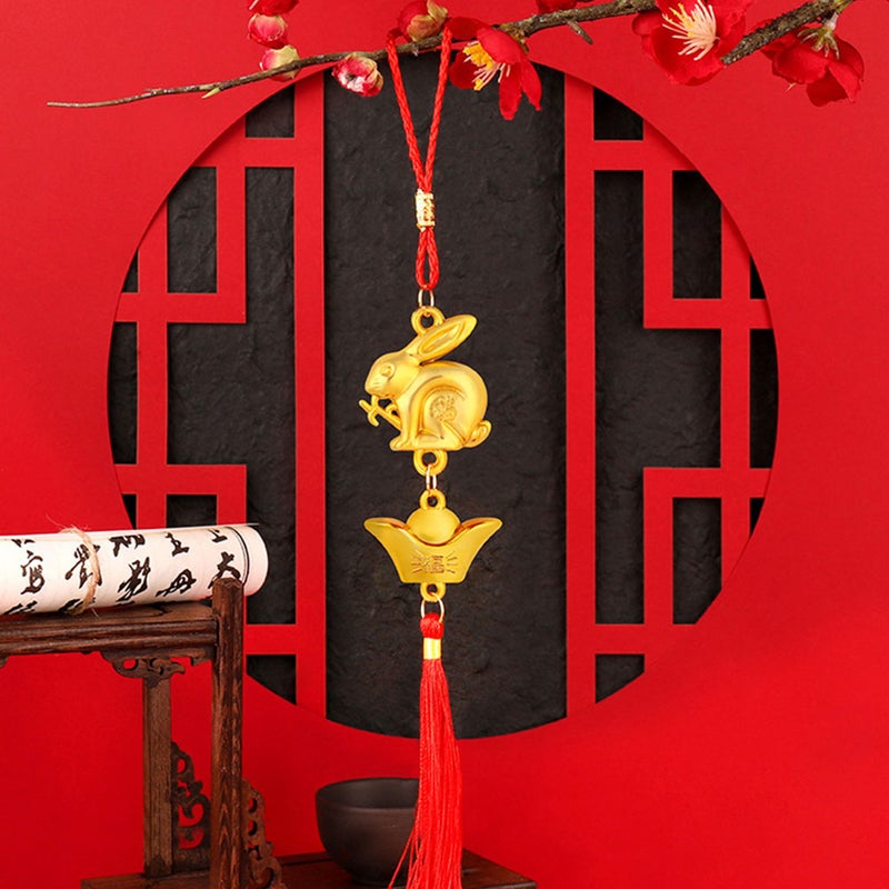 6pcs Traditional Hanging Ornaments Bonsai Ornaments Door Hanging Ornaments - Image 1