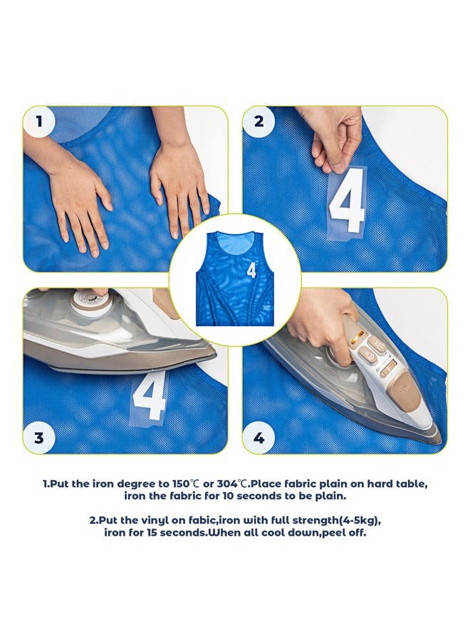 Boyiee 12 Pieces Nylon Mesh Scrimmage Team Vests Pinnies Training Sports Jerseys for Basketball Soccer Football Sports, Blue and Yellow, One size - Image 3