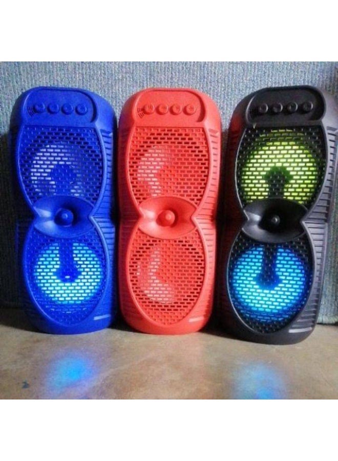 ZQS Portable Bluetooth Sub Speaker ZQS-4231 with RGB Lights & Mic, Wireless Speaker USB/TF/AUX/FM, 1500mAh Battery for Home & Outdoor - Image 1