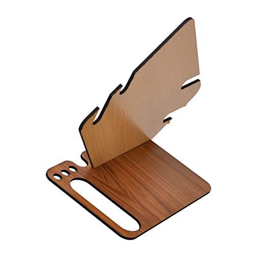 PD Craftozone 8 in 1 - Desk Organizer Gift for every Men like Brother, Husband, Father, Uncle, on Birthday, Special Day Item including mobile charging docking station (19cm x 15cm x 15cm) (Wood) - Image 5