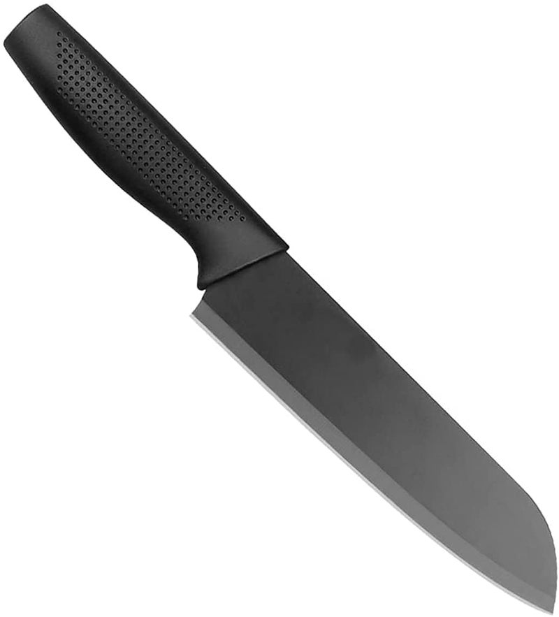 Capmora Premium Stainless Steel Kitchen Knife Set Chefs Knife Butcher Knife Sharp NonStick Soft Handles Cutting Meat Heavy Duty Blade Butcher Meat Knife Black BladeAB - Image 3