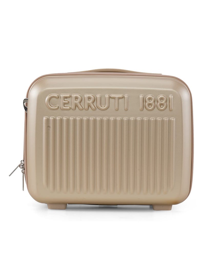CERRUTI 1881 Cerruti 1881 Chic Voyager Range Champagne Hard One Size Beauty Case 