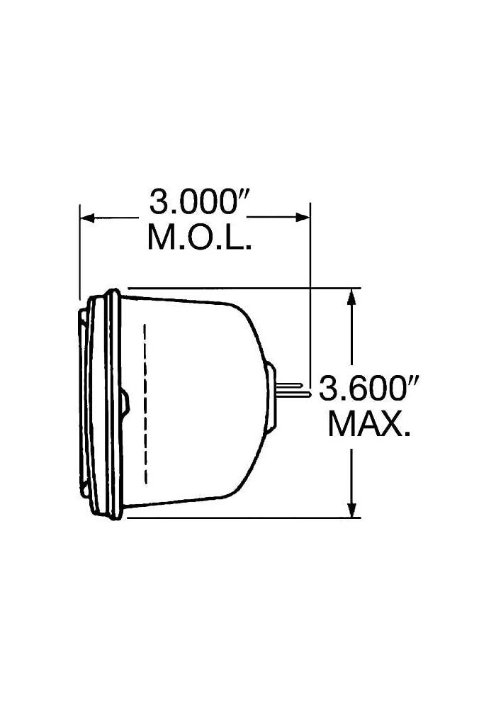 Wagner Lighting Wagner H4703 Halogen Headlight - Image 4