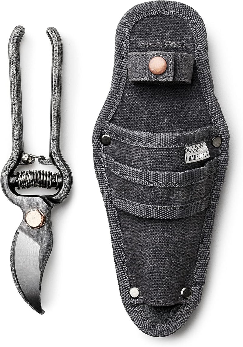Barebones Steel Metal Pruner with Canvas Sheath - Image 3