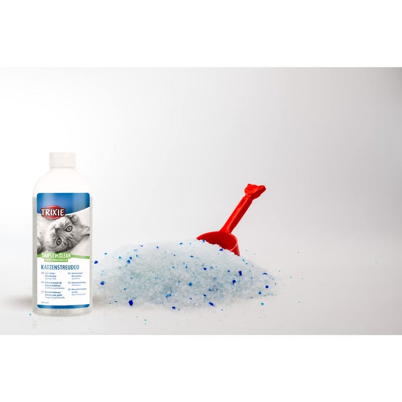 Trixie Simple'n'Clean Cat Litter Deodorizer, Fragrance-Free Odor Neutralizer, Prolongs Litter Life, Ideal for Multi-Cat Homes - 750g - Image 2