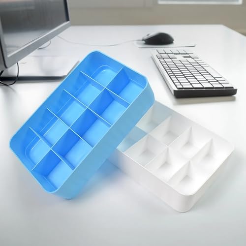TASMAX Multipurpose socks storage organizer trays for storage organizer socks organiser for wardrobe cosmetic organizer tray Drawer Organizer Underwear Innerwear Socks Undergarments Storage pack2 - Image 3