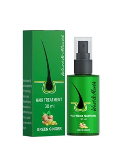 West&Month Revitalize Thin Hair with Men's Dense Essential Oil Hair Care Serum - Natural Plant Ingredients for Thicker-Looking Hair 
