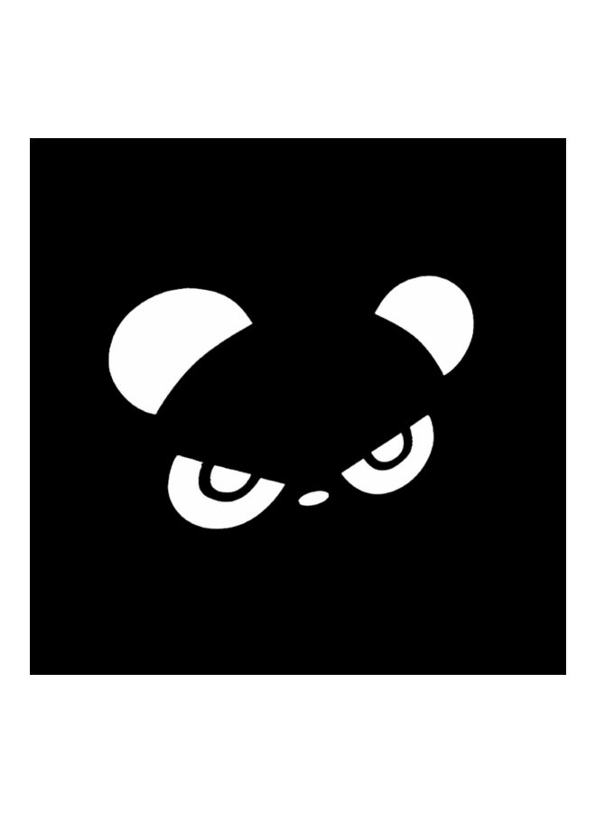 Jutek 2-Piece Reflective Panda Rearview Car Body Sticker - Image 4