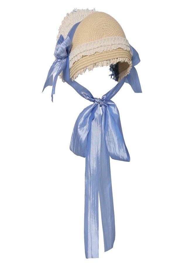 COSDREAMER Victorian Hat Girls Women Tea Party Sun Hat Straw Hats Small Hat, U, S - Image 3