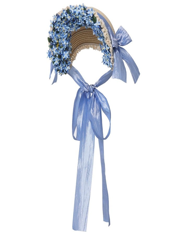 COSDREAMER Victorian Hat Girls Women Tea Party Sun Hat Straw Hats Small Hat, U, S - Image 2