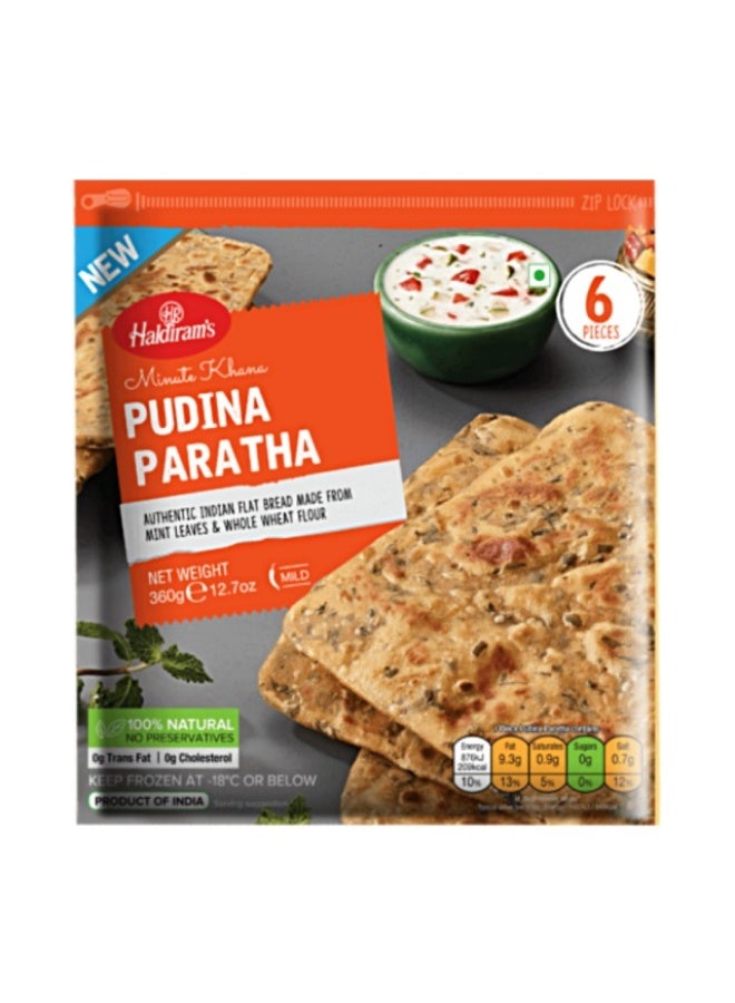 Pudina Paratha 360g - 6 Pieces