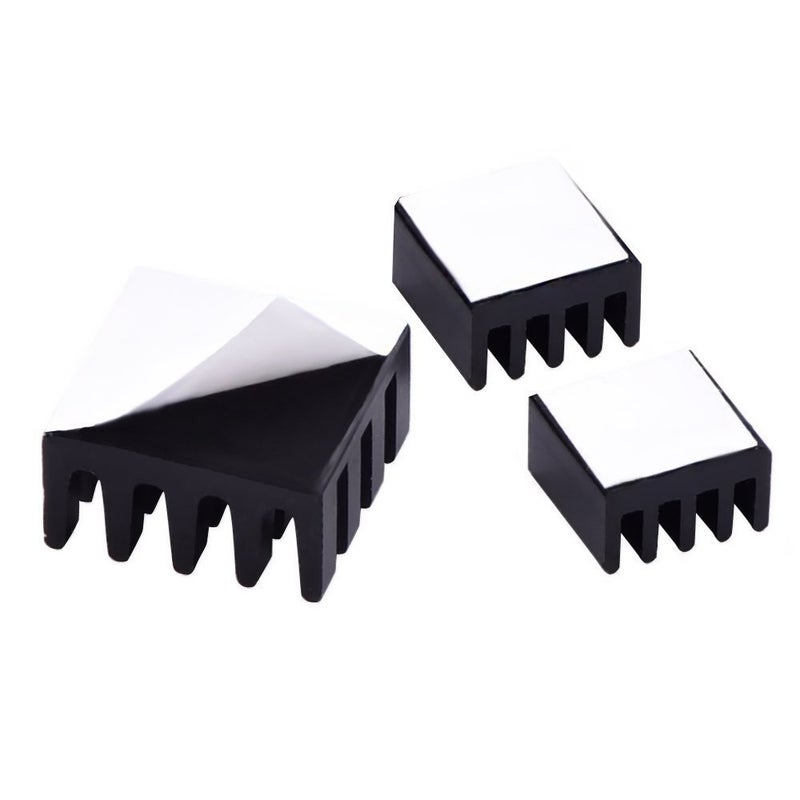 REES52 Raspberry Pi 4 Heatsink Set 3Pcs - Image 1