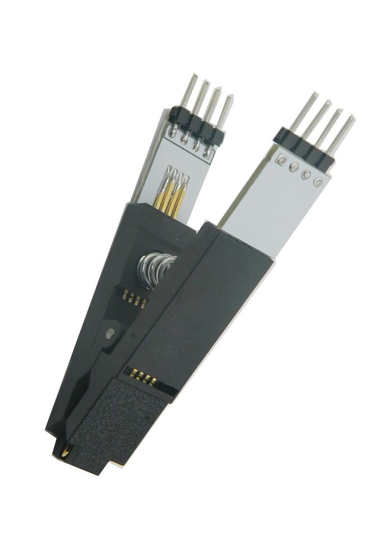 X-PRO5 - Eeprom Clip Sop8 Test Clip Soic8 8 Pin Burn-in Clip Ic Flash Chip Test Clamp Clip Cable with Board Bio Programmer IC Clips - Image 1