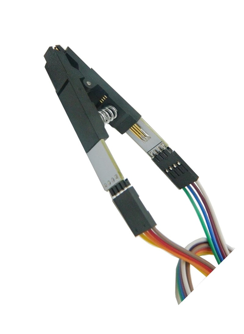 X-PRO5 - Eeprom Clip Sop8 Test Clip Soic8 8 Pin Burn-in Clip Ic Flash Chip Test Clamp Clip Cable with Board Bio Programmer IC Clips - Image 1
