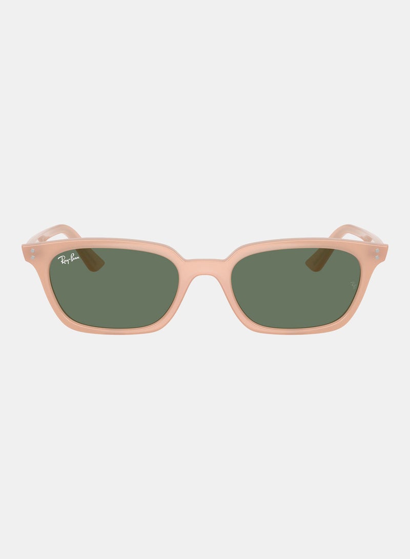 راي بان Unisex Full-rimed Rectangular Sunglasses 4456, 50, 6811, 82 - Image 1