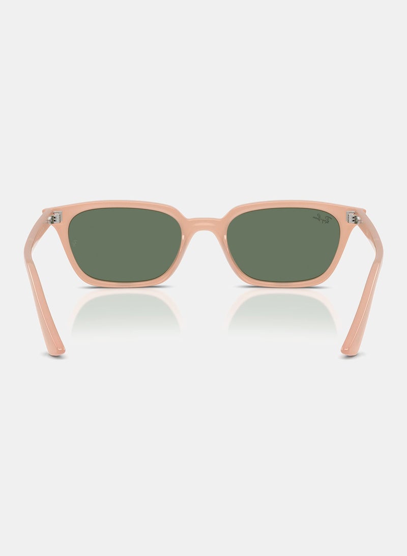 راي بان Unisex Full-rimed Rectangular Sunglasses 4456, 50, 6811, 82 - Image 4