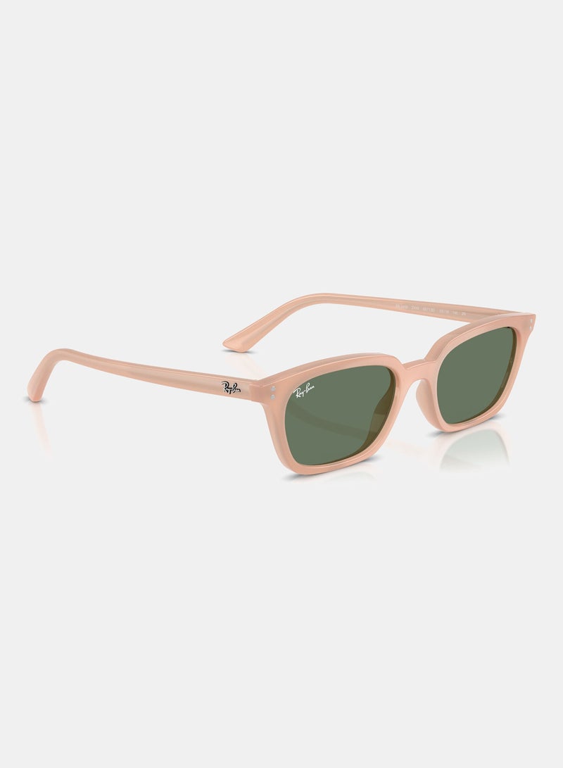 راي بان Unisex Full-rimed Rectangular Sunglasses 4456, 50, 6811, 82 - Image 3