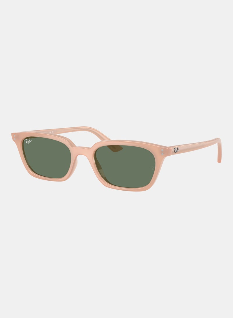 راي بان Unisex Full-rimed Rectangular Sunglasses 4456, 50, 6811, 82 - Image 2