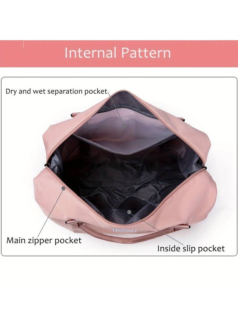 Foldable Travel Bag Hand Carry Luggage Bag Large Waterproof Duffle Bag
