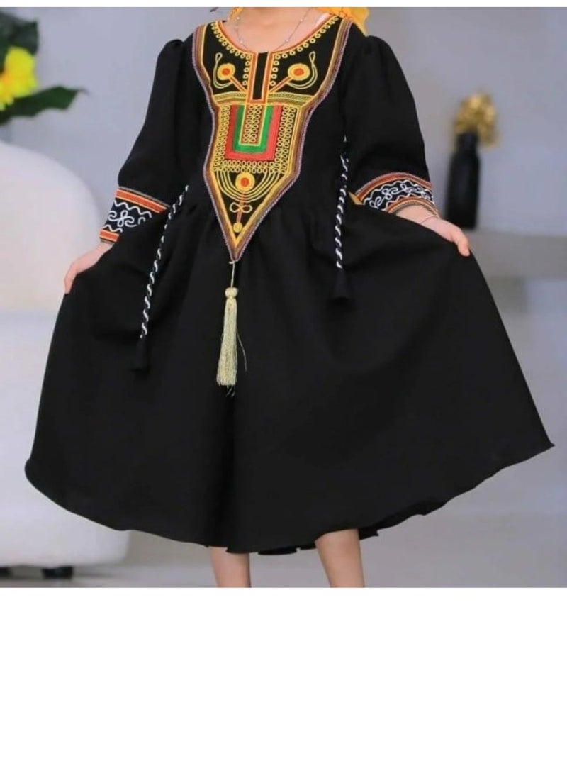 A luxurious heritage girls' dress for the Founding Day to give you elegance and beauty  - Image 1