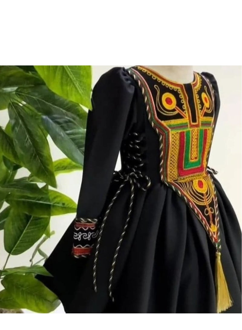 A luxurious heritage girls' dress for the Founding Day to give you elegance and beauty  - Image 3