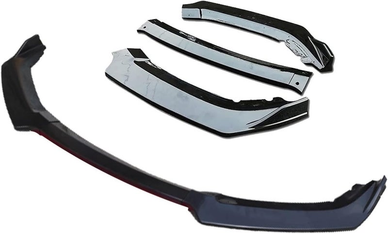 Wivplex 3 Pcs Front Bumper Lip Spoiler Kit for Renault Megane 3 - Image 1
