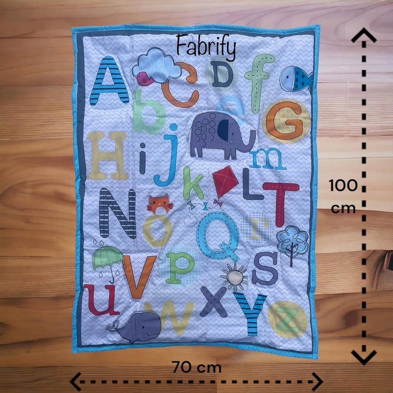 Fabrify 100 Cotton Baby Printed Mattress Godadi Rilka Bed Crib Cot Sheet Design 1 100x70 - Image 3