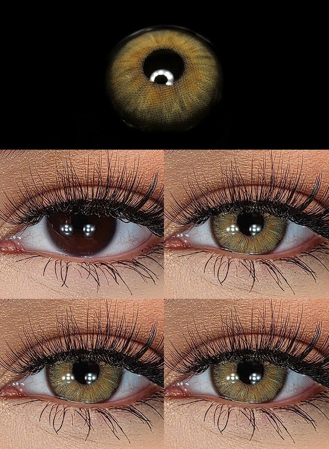 FreshLady 2026عدسات عيون Colored Contact Lenses Sandy Twilight 14.50mm Yearly Disposable for Daily Wear - Image 3