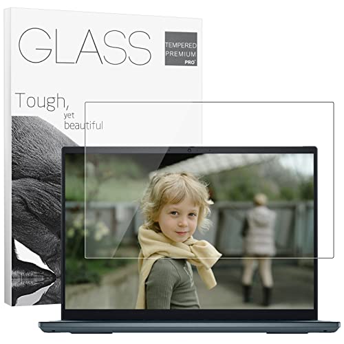 YongMai 14 inch Laptop Screen Protector Tempered Glass Compatible with HP/Dell/Acer/ASUS/Samsung/Lenovo/Toshiba Laptops, 14" 16:9 Aspect Ratio Screen Bubble Free Anti Scratch Ultra Clear Anti Fingerprint - Image 1