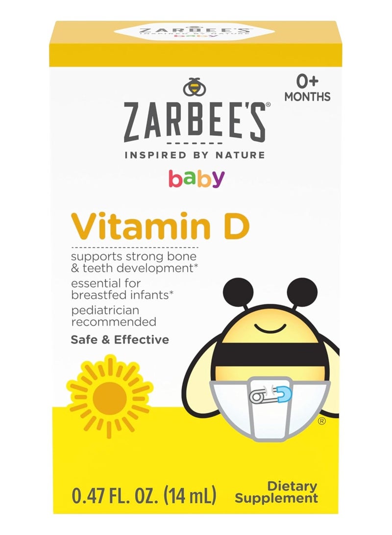 Zarbee's Baby Vitamin D (0.47fl. oz / 14ml)