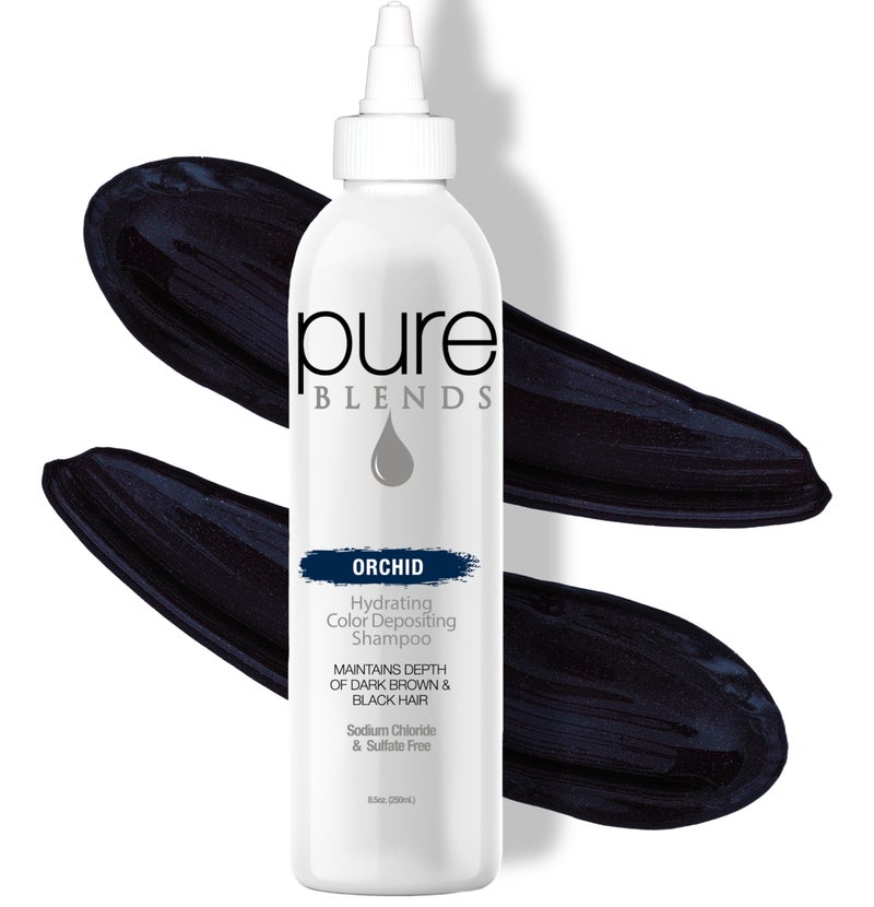 Hydrating Color Depositing Shampoo  Brightens  Tones Faded Semi Permanent Hair Dye Prevents Fade Extends Color Service Orchid 85 Fl Oz