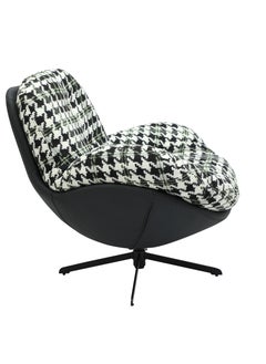 Modern Luxe leisure chair MH-1024- black white with more Cushioning and more comfortable and breathable design (black white) - pzsku/Z398590C381BE08892FFFZ/45/_/1727963817/314a5ddd-cec1-40c7-8f0f-88af3e231a3b