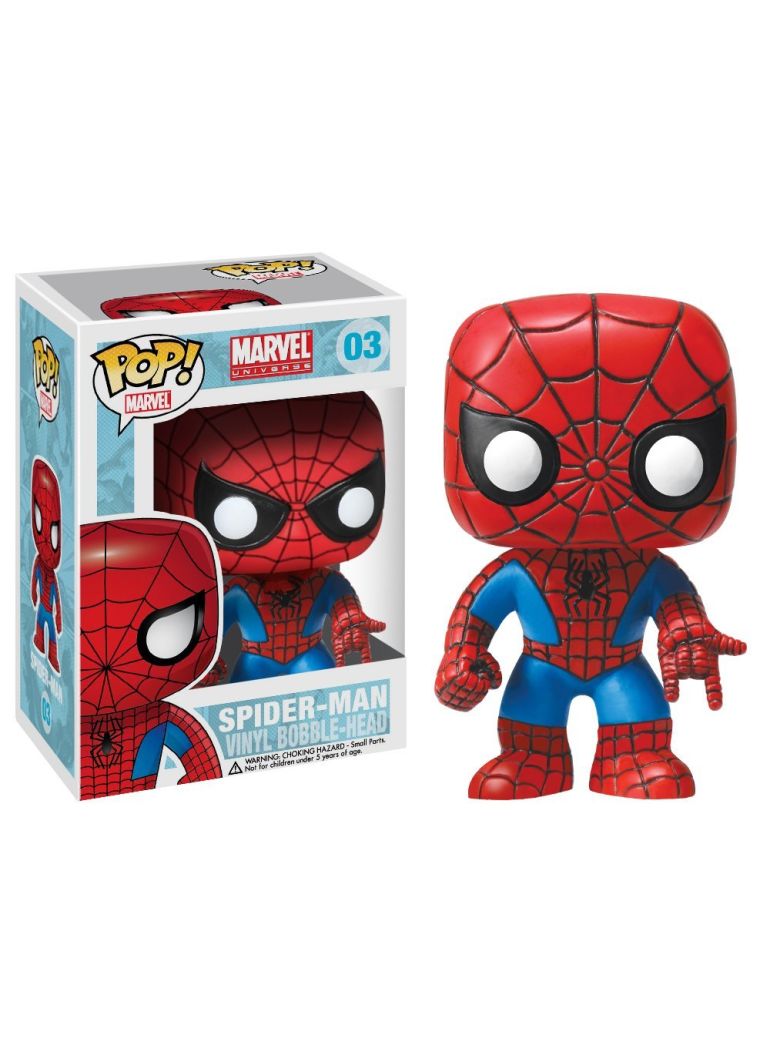 Pop Spiderman Bobble Head Figure  - Image 1