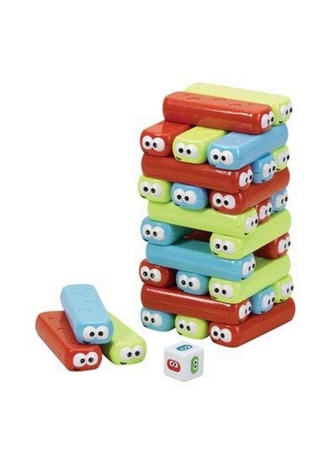Bits and Pieces Bits and Pieces - Happy Stackers Table Game - Classic Game Provides Endless Fun 