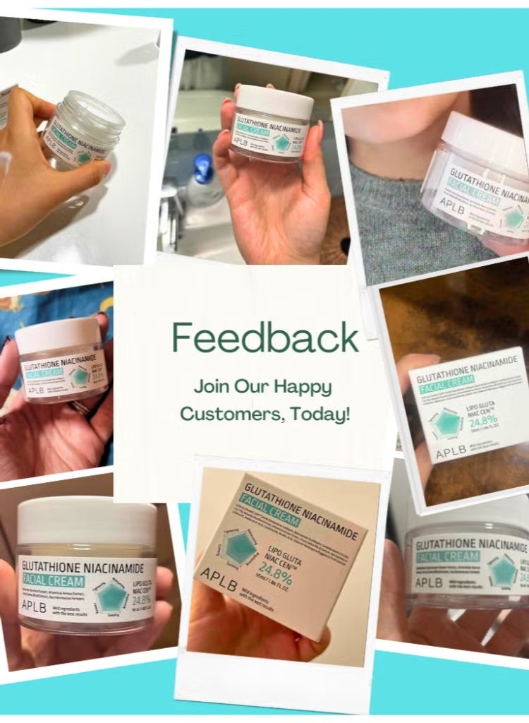 ايه بي ال بي حل للبقع الداكنة وتفاوت لون البشرة – كريم الوجه من APLB بالجلوتاثيون والنياسيناميد لتفتيح البشرة، تصحيح التصبغات، ومنح إشراقة طبيعية - Image 2