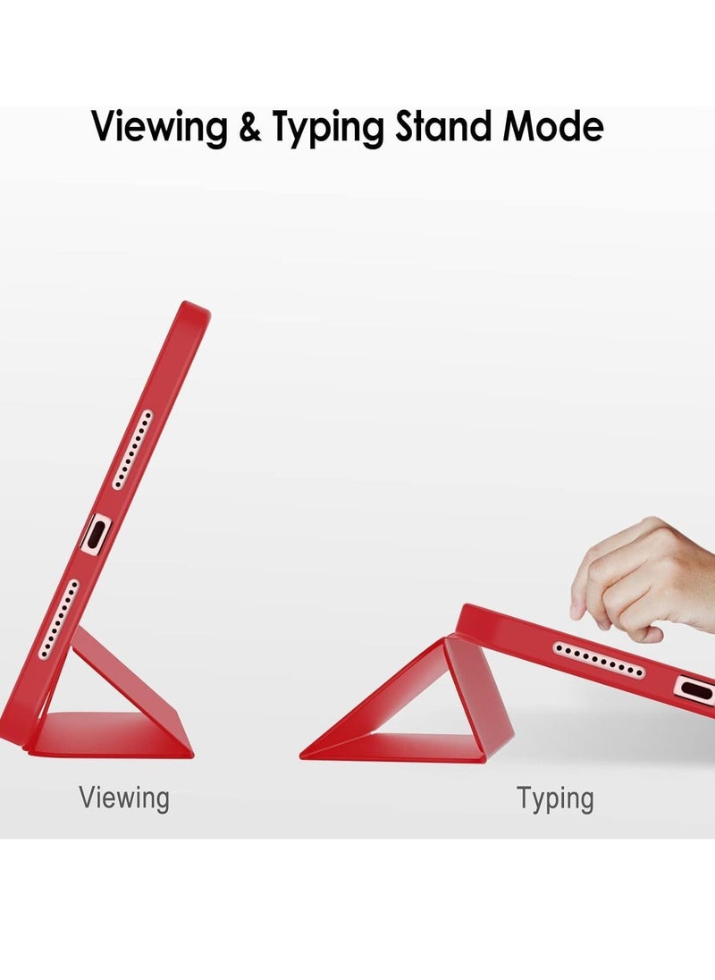 ELTRAZONE NEW Smart Case with Pencil Holder for iPad Mini 7 – Trifold Stand, Soft TPU Back, Auto Wake/Sleep, Dust Proof, Anti-Fingerprint, Heavy Duty Protection – Slim & Stylish Case for iPad Mini 7 - Image 3