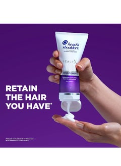 Head & Shoulders Head & Shoulders Scalp X Anti Dandruff Conditioner for Women, 5 Fl Oz Hair Treatment Reduces Hair Loss Due to Breakage and Provides Itchy Scalp Relief  - Image 2