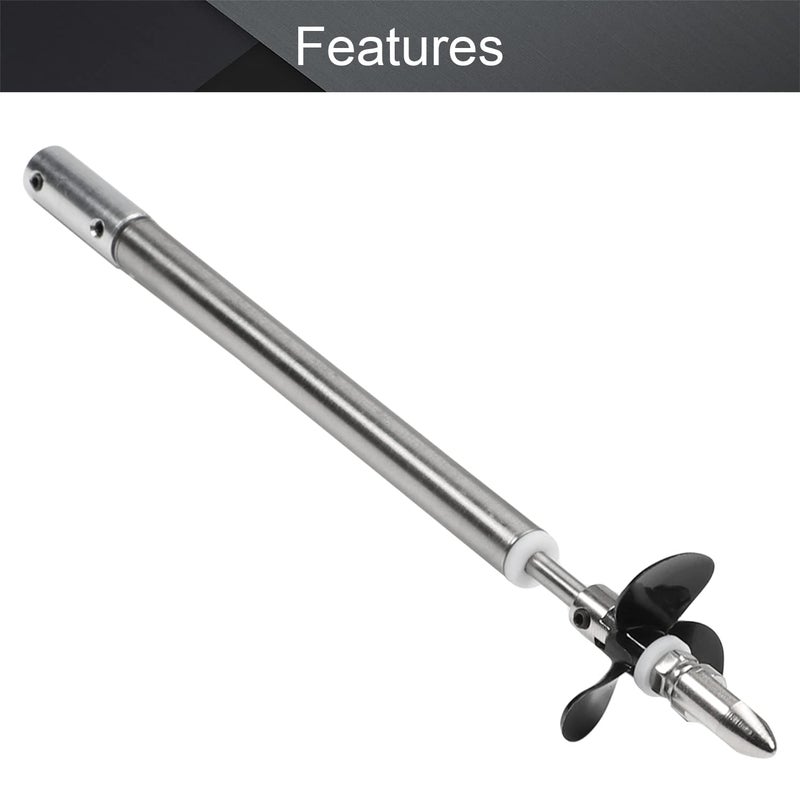Fielect 4mm Drive Shaft w Propeller and Universal Joint for RC Boat  L150mm Shaft  L100mm Sleeve  D36mm Propeller  Fit for 3mm Motor Shaft - Image 3