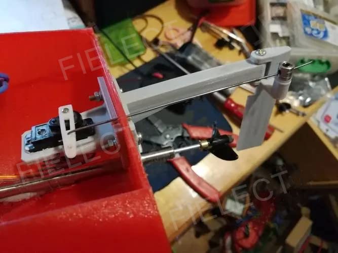 Fielect 4mm Drive Shaft w Propeller and Universal Joint for RC Boat  L150mm Shaft  L100mm Sleeve  D36mm Propeller  Fit for 3mm Motor Shaft - Image 5