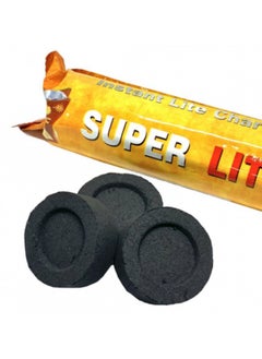 Plynox Pack Of 2 Super Premium instant lite Charcoal Smart Tablets 80 pcs Bakhoor 35 MM With New Look And Better Quality  - Image 3