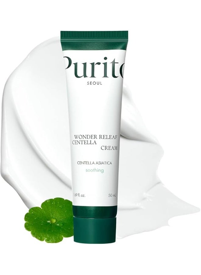 Purito, Wonder Releaf Centella Cream, 1.69 fl oz (50 ml) - Image 1