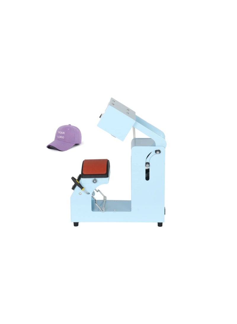 Kalon Professional Cap Heat Press Machine Sublimation Hat Printing Machine for  Caps, Baseball Hats & Logo Transfers  Cap Printing Machine  Light Blue - Image 3