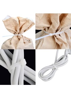 SHIVROH STAR Shivroh Star Nylon Cable Ties Self Locking Cable Ties White 300 mm 12 Inch Pack of 100 Pcs Heavy Duty Strong Zip Ties Teeth Grip Fastener Organizer Tie 100pc 12 inch 300mm  - Image 3
