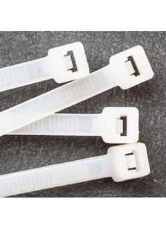 SHIVROH STAR Shivroh Star Nylon Cable Ties Self Locking Cable Ties White 300 mm 12 Inch Pack of 100 Pcs Heavy Duty Strong Zip Ties Teeth Grip Fastener Organizer Tie 100pc 12 inch 300mm  - Image 4