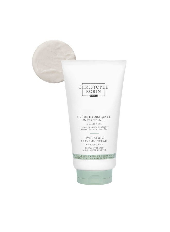 Christophe Robin Hydrating Leavein Cream With Aloe Vera For Nourishing And Softening Dry Hair Heat Protecting 5 Fl. Oz - Image 3