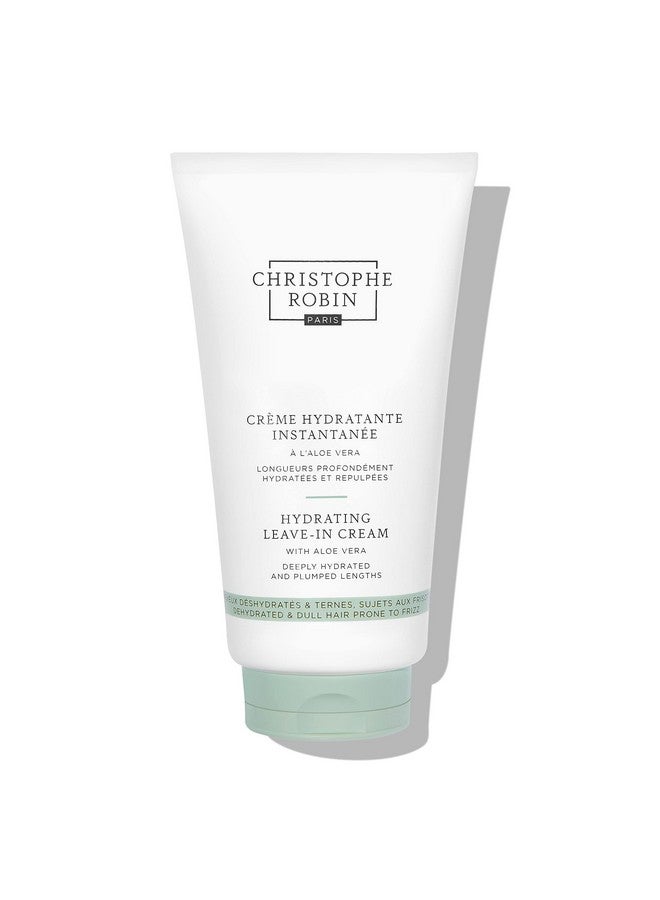Christophe Robin Hydrating Leavein Cream With Aloe Vera For Nourishing And Softening Dry Hair Heat Protecting 5 Fl. Oz - Image 2