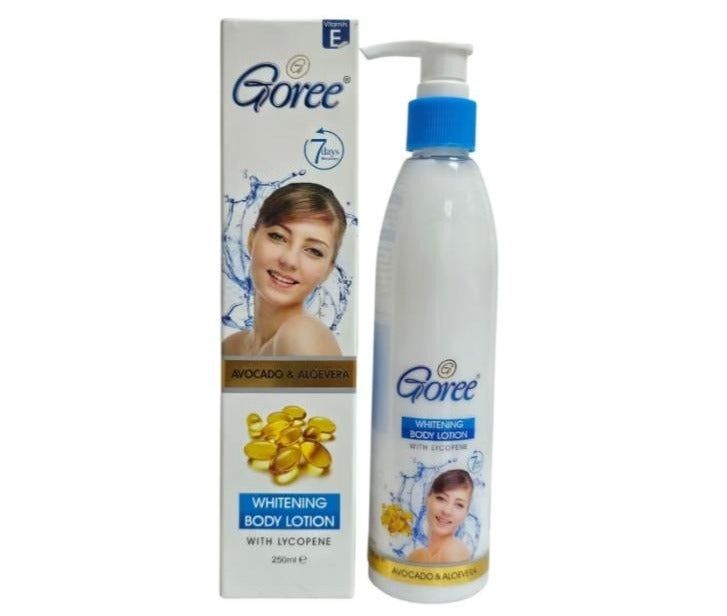 Goree Whitening Body Lotion White 205ml - Image 1